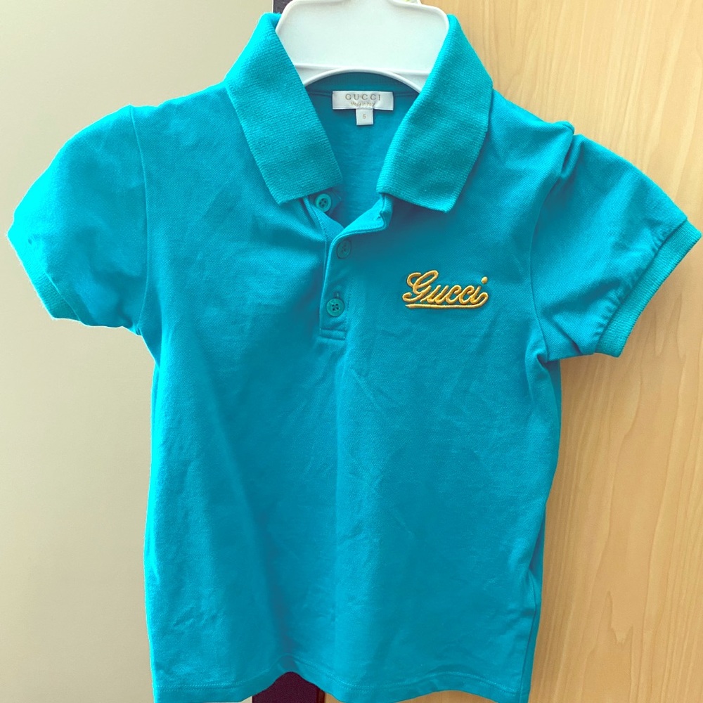 Little boys Authentic Gucci polo shirt